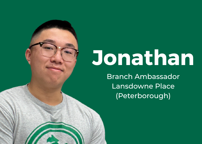 man on green background