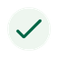 green checkmark in a circle